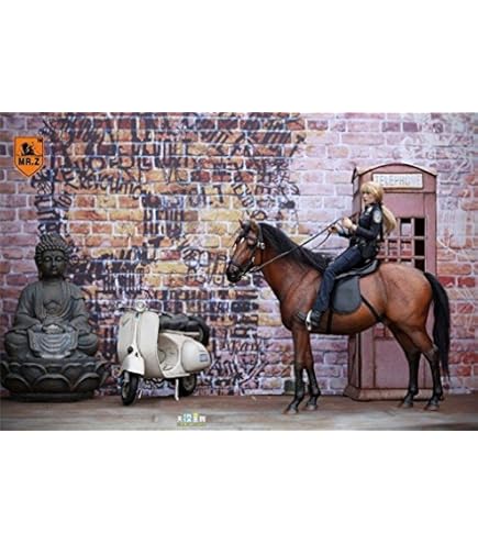 Amazon | Mr.Z 1/6 サイズ 馬 ホース サラブレッド 競走馬